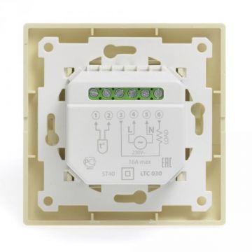 Терморегулятор AURA LTC 030 ivory
